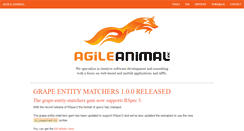 Desktop Screenshot of agileanimal.com